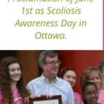 prefeito de Ottawa conscientização da escoliose (2)