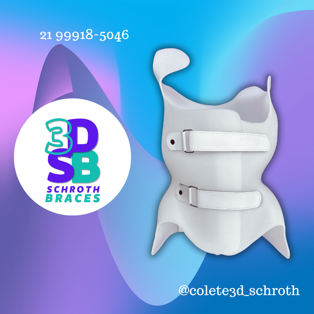 Colete para escoliose 3D Schroth